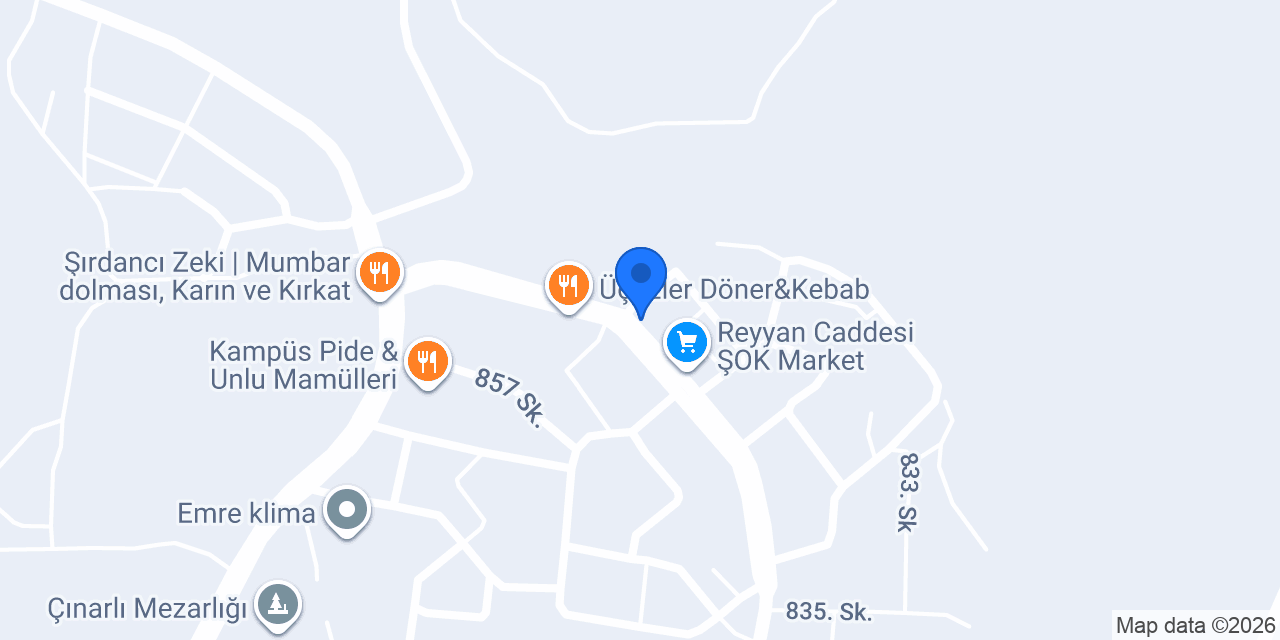 EVKUR EMLAK ADANA konumu