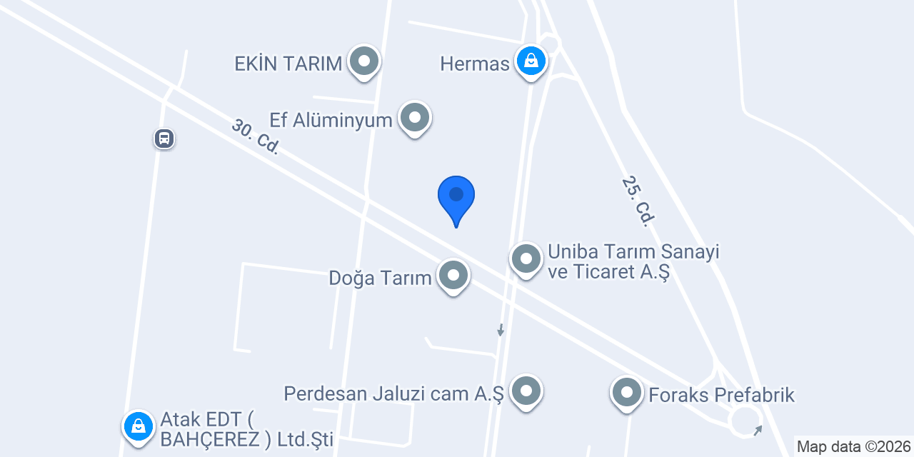 Tosca Depo konumu