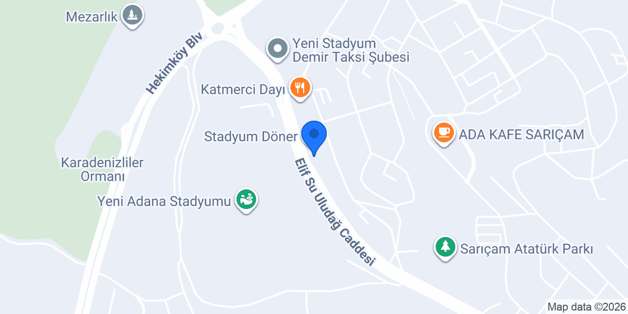 K&Ç bayan kuaförü konumu