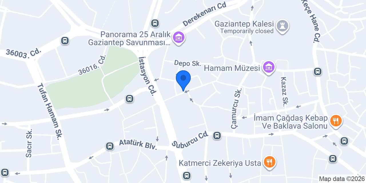 Kebapçı Ali Usta konumu