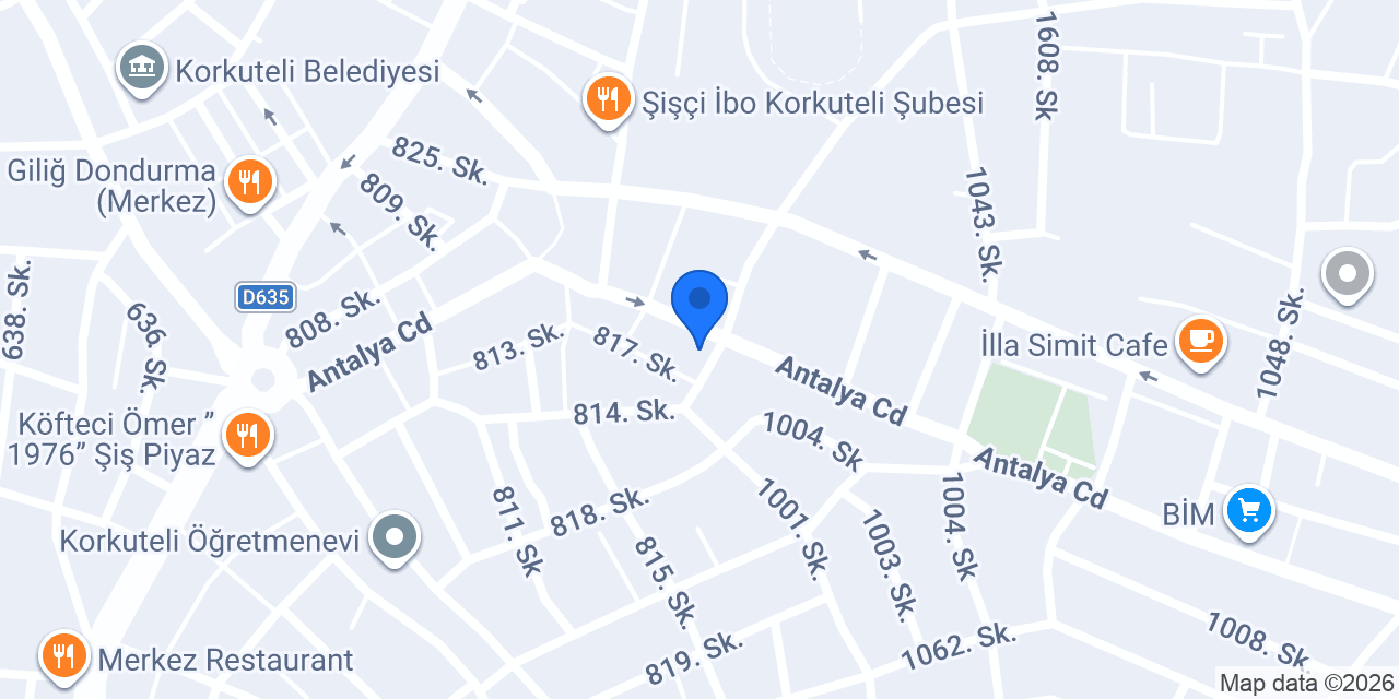 Büyük Pastane dondurma konumu
