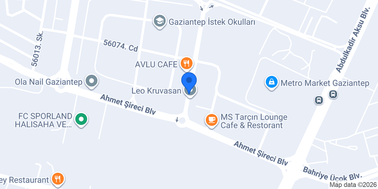 Sevim Alan Gaziantep konumu