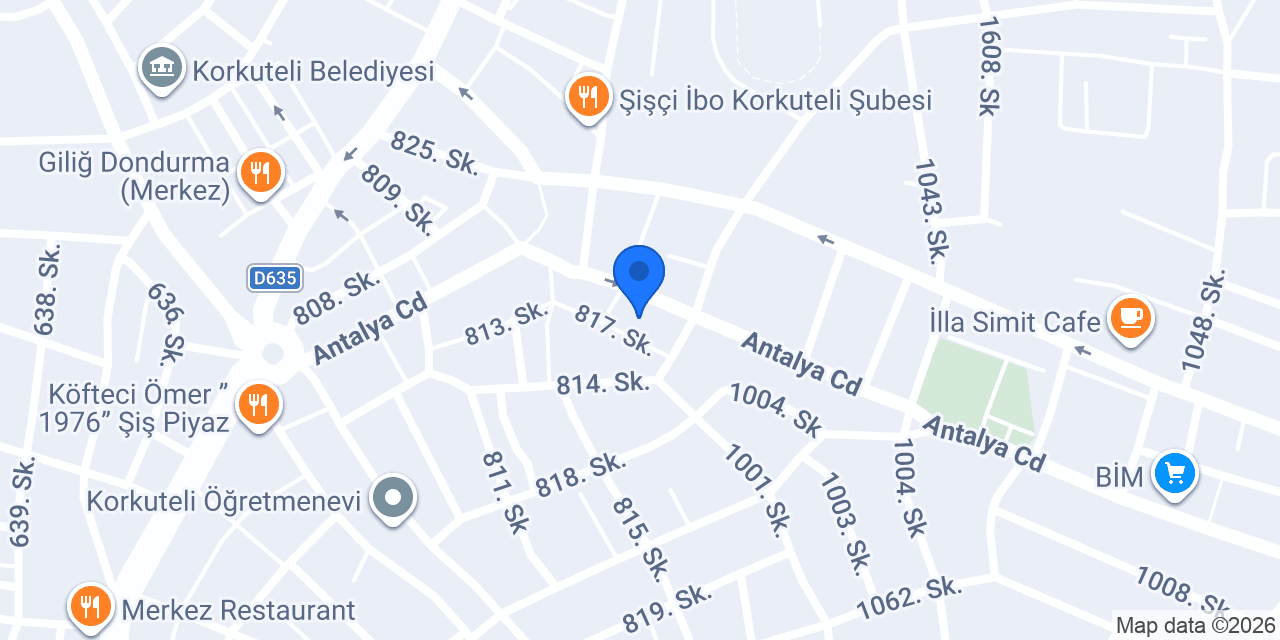 Hale Pastanesi konumu