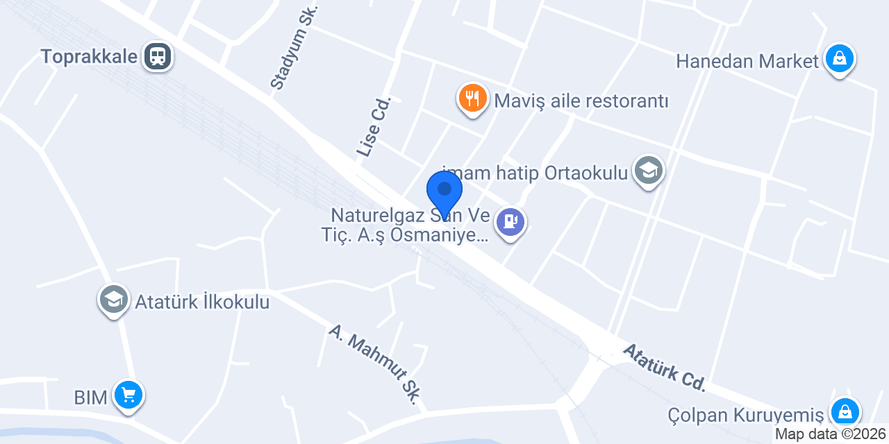 Toprakkale Noterliği konumu