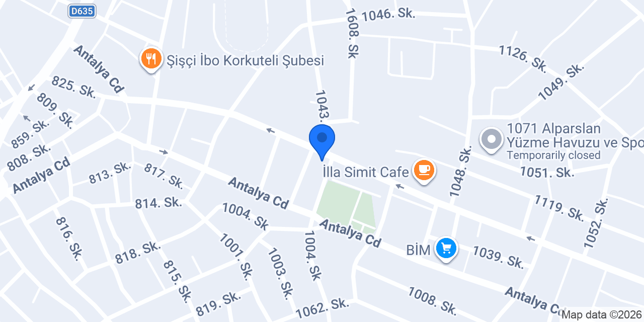 Adrasan İnşaat konumu