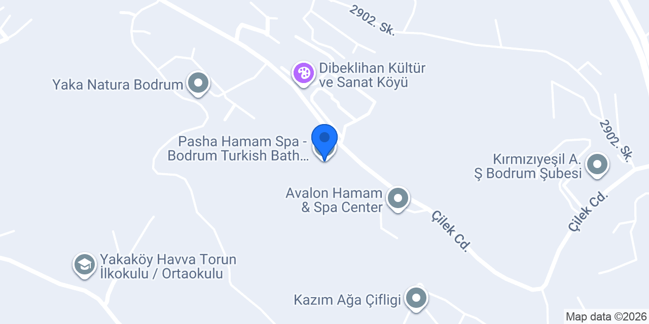 Pasha Hamam Spa - Bodrum Turkish Bath & Massage Salon konumu