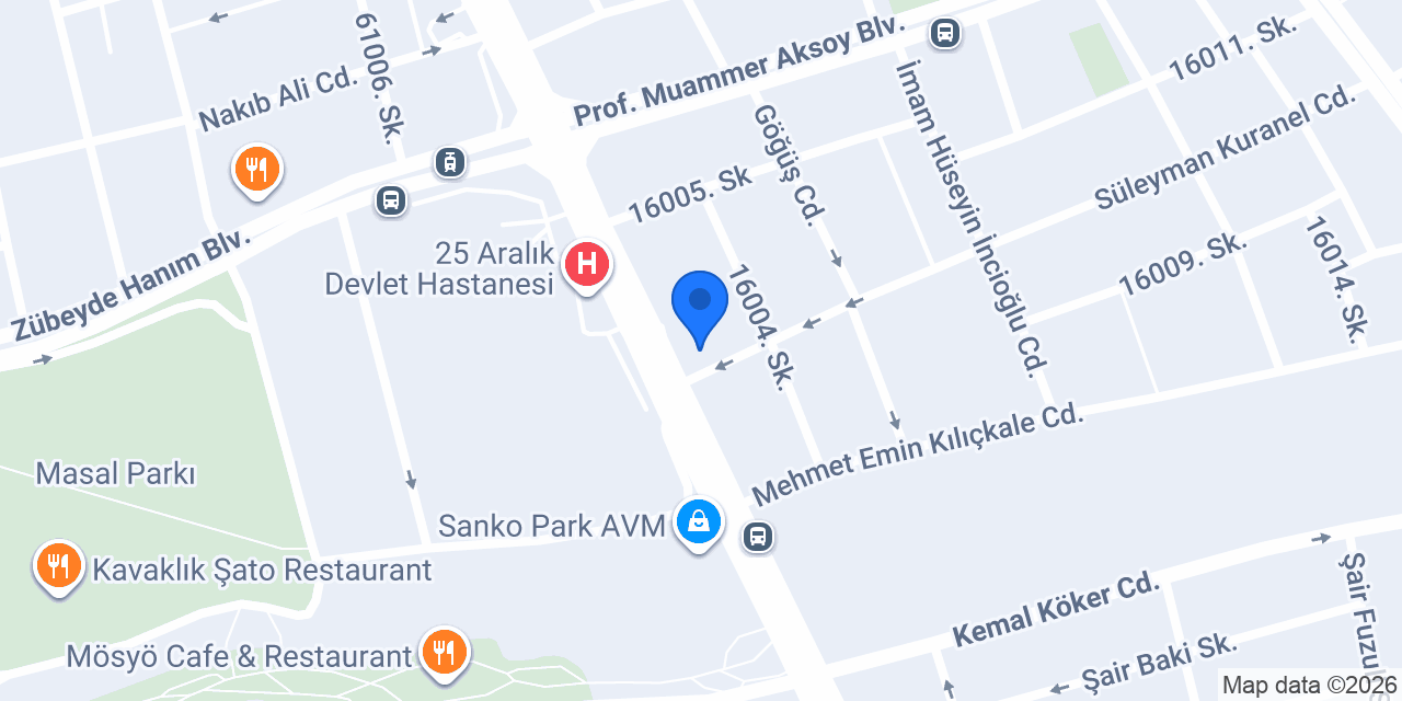 Erman Optik konumu