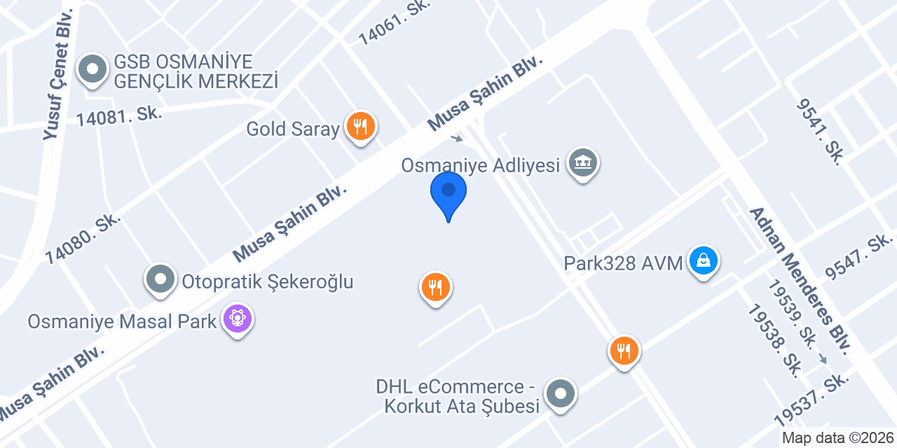 Lezzet Döner konumu