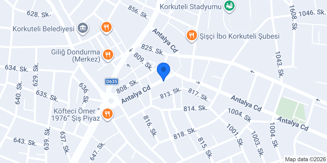 TORAMAN MOBİLYA -BAMBİ YATAK konumu