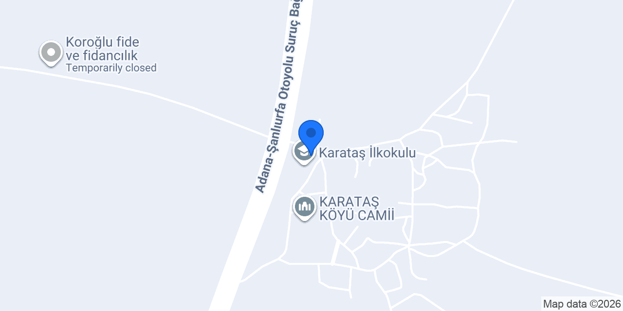 Karataş Askerlik Şubesi konumu