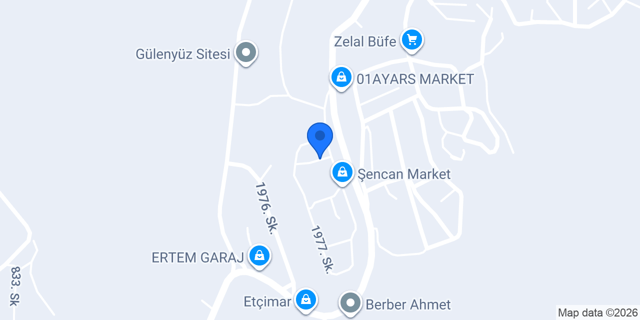 Sarıçam Mutfak Dolabı ve Mobilya İmalatı konumu