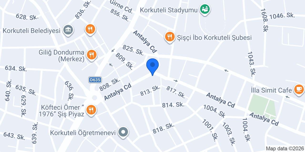 Çetinkaya Teknik Servis konumu
