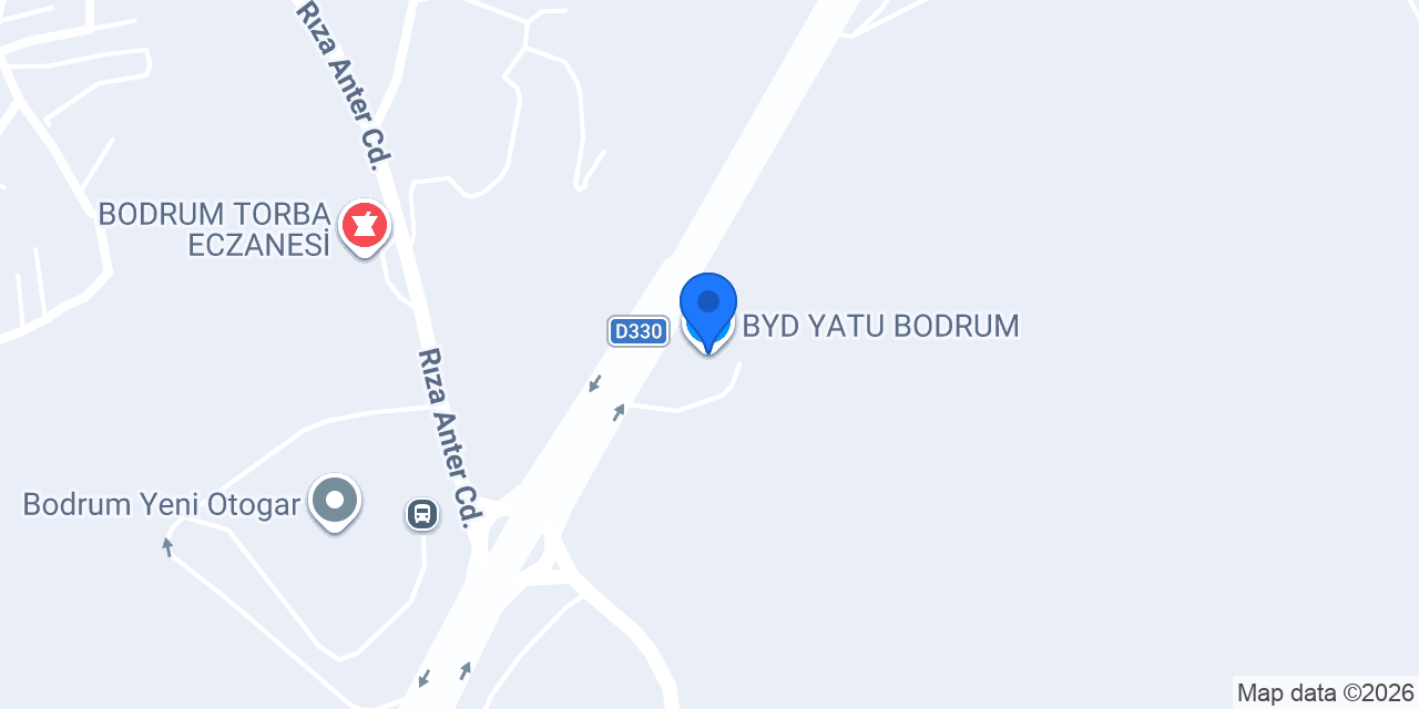 BYD YATU BODRUM konumu