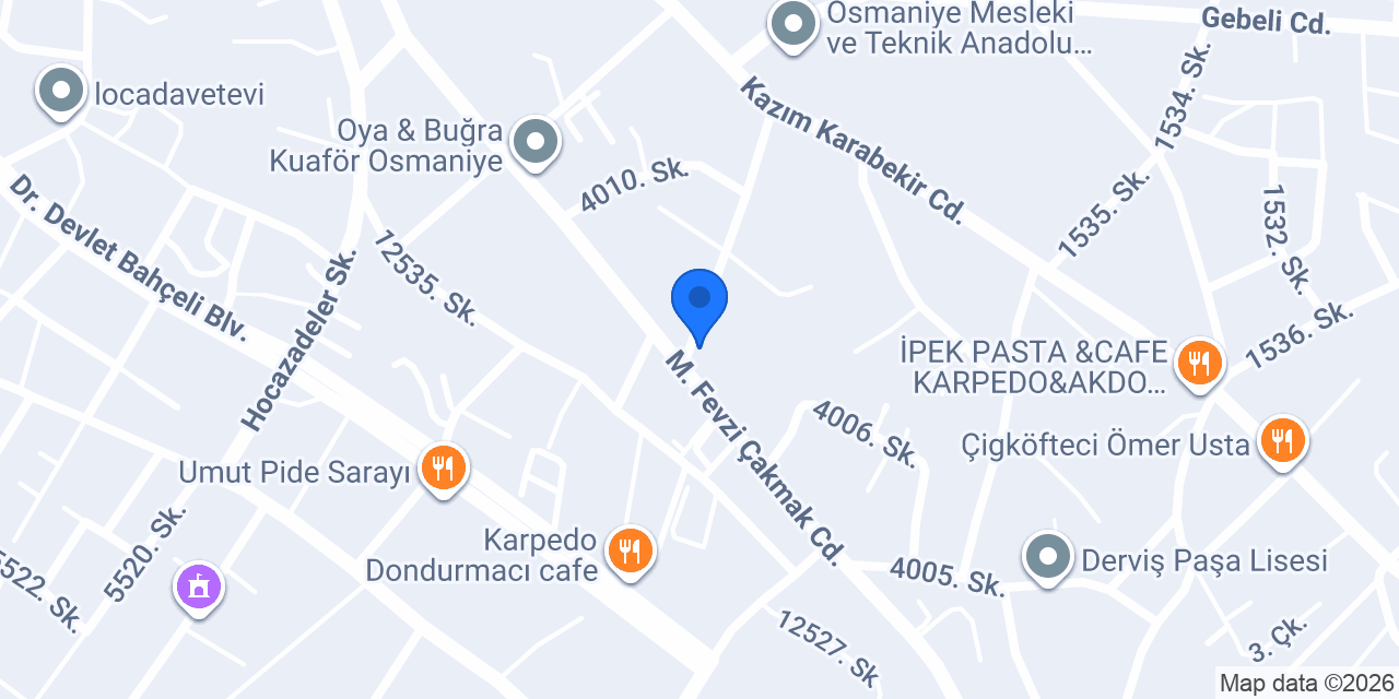 Cihangir Eczanesi konumu