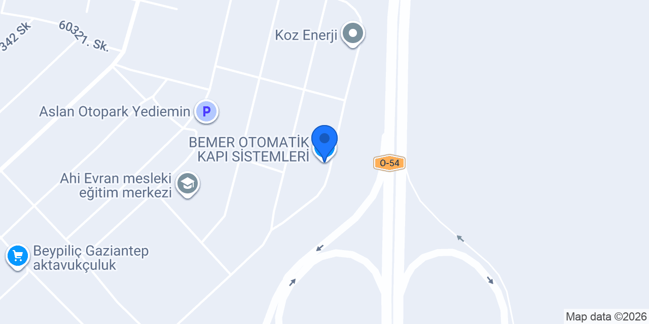 BEMER OTOMATİK KAPI SİSTEMLERİ konumu