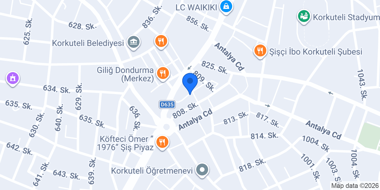 Veteriner Hekim Salih Ağaroğlu konumu