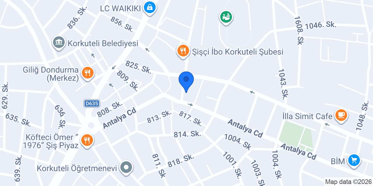 Halk Eğitim Merkezi konumu