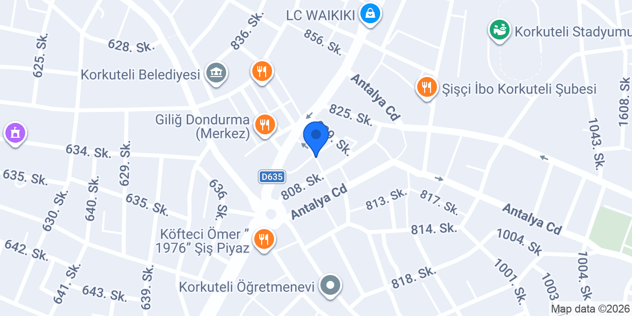 Korkuteli Hafriyat konumu