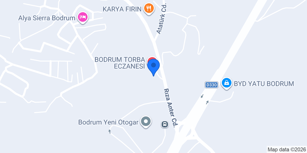 CAR PARTNER BODRUM konumu
