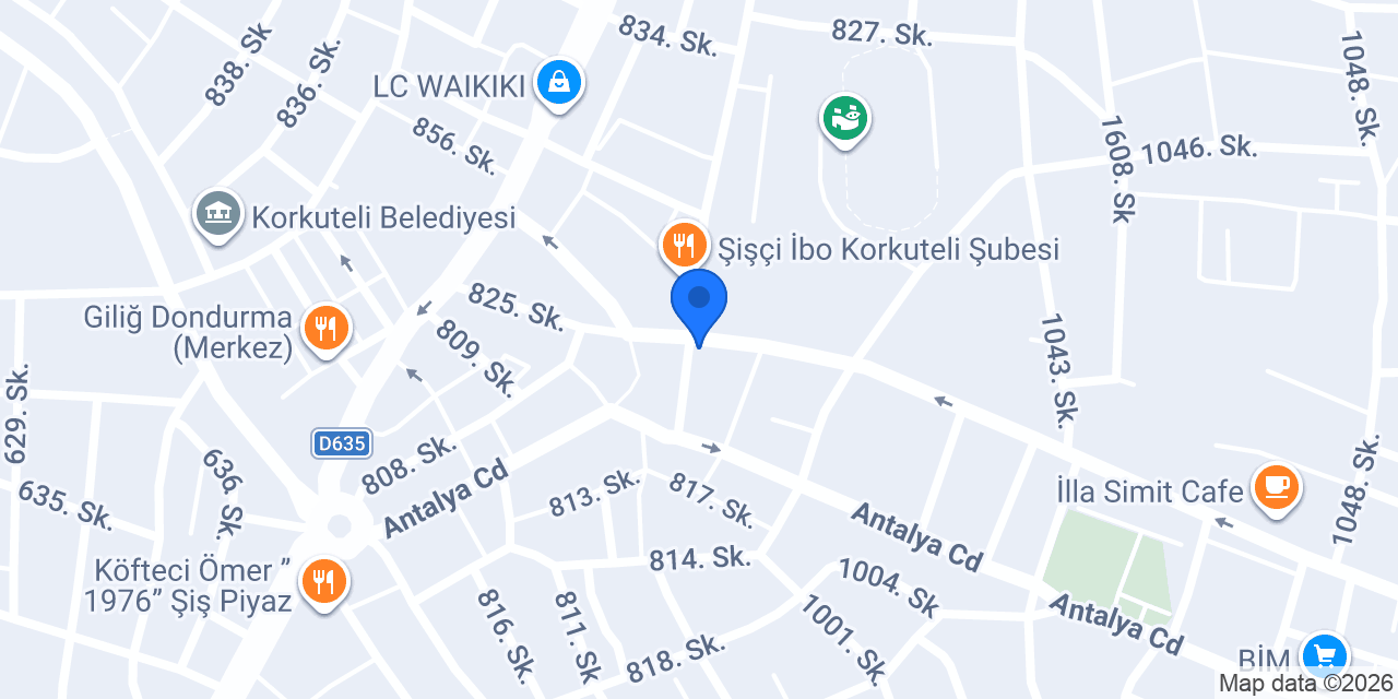 Çiğköftem konumu