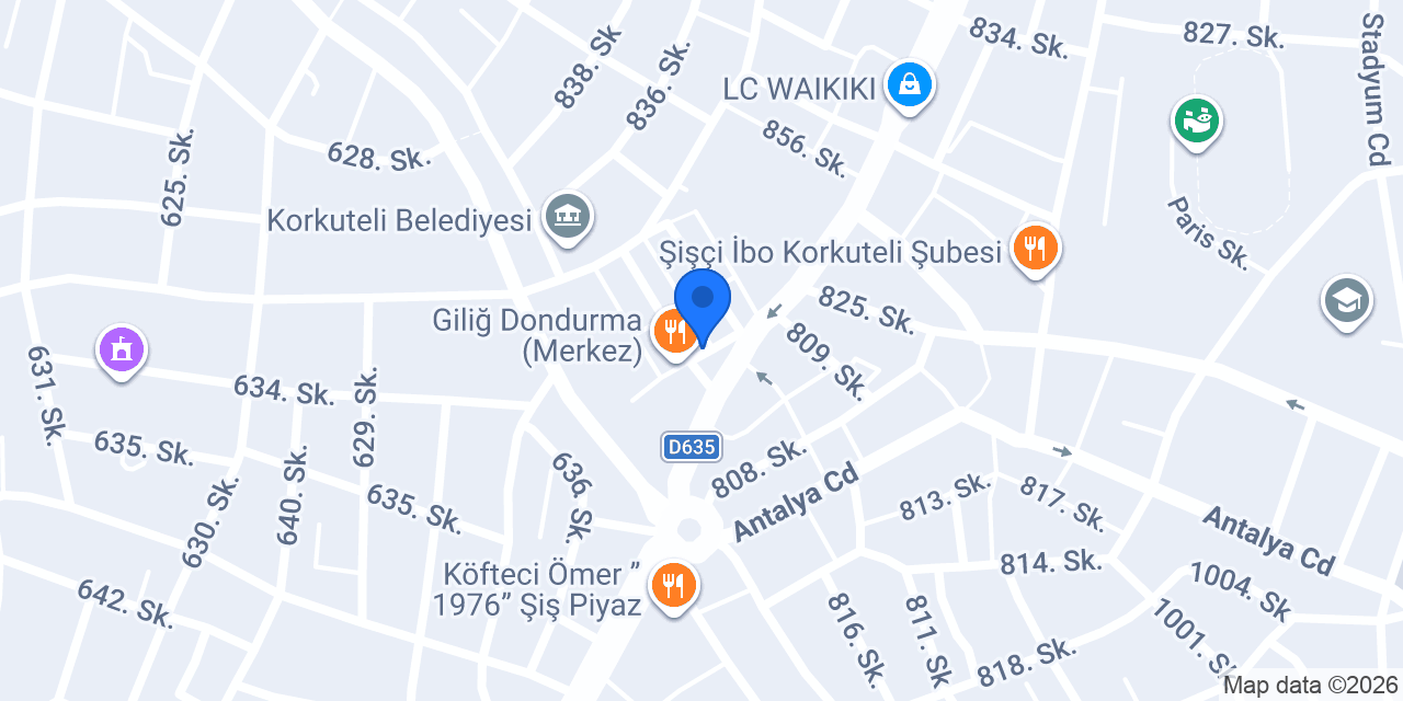 İyican Eczanesi konumu