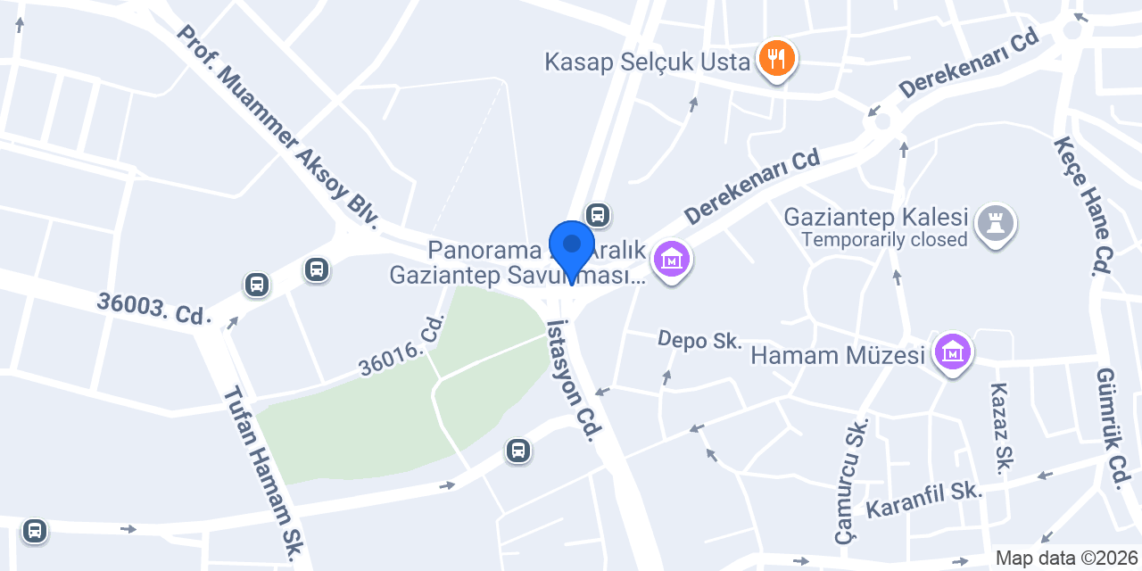 Op. Dr. Hasan Barış Hamidanoğlu konumu