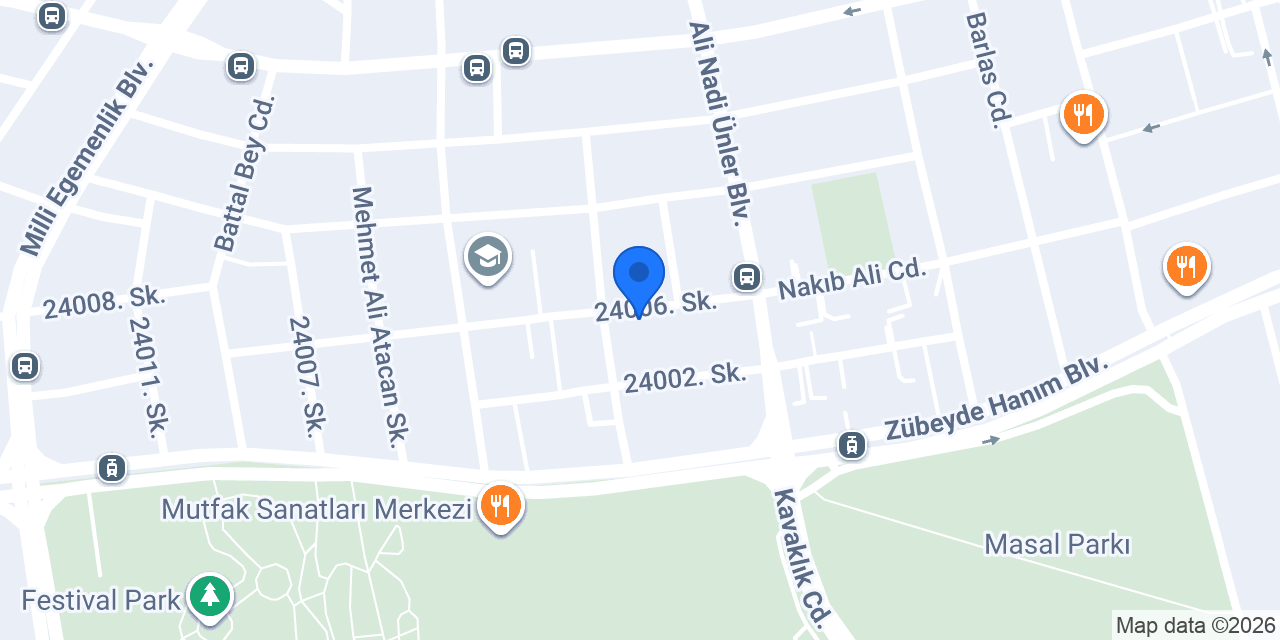 Akcura Yapı Mimarlık konumu