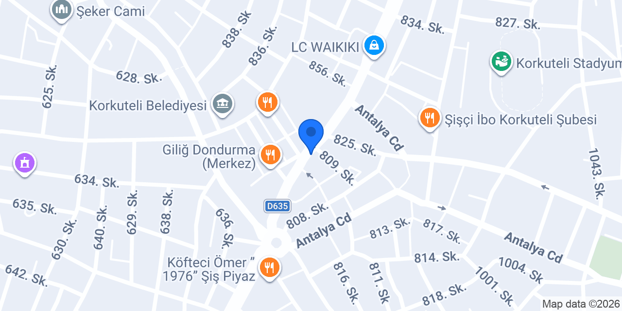 Diyetisyen Onur Ozan Bardak konumu