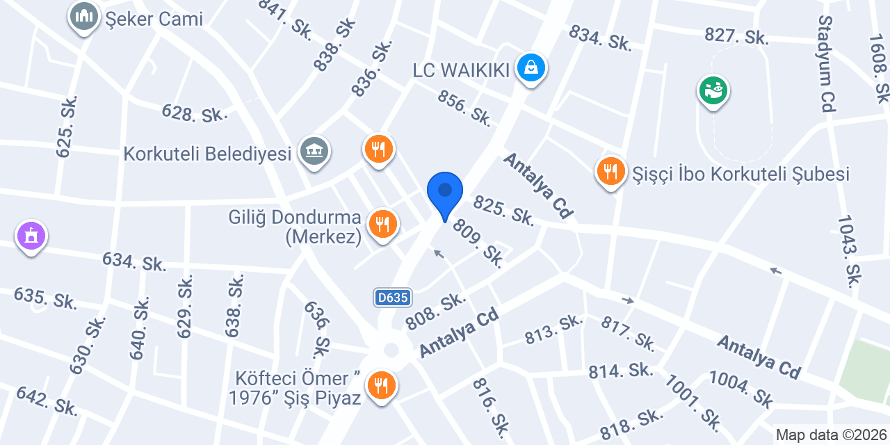 AVUKAT CELİL ÖZ konumu