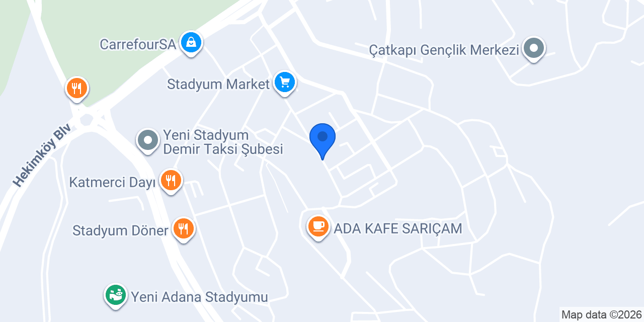 Florya Pilates Stüdyo konumu