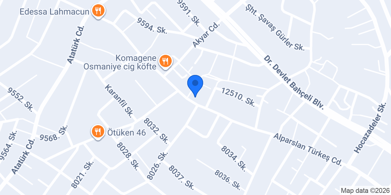 Rota Yapı Market konumu