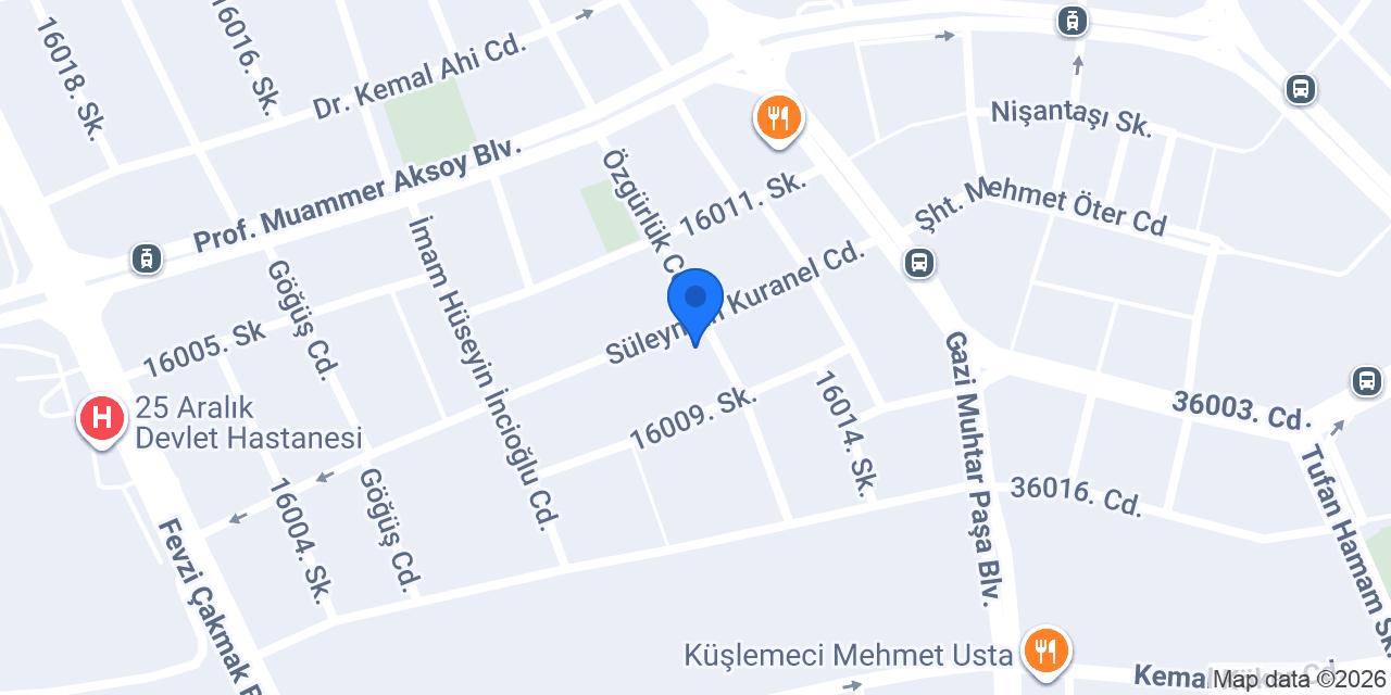 Harika terzi konumu