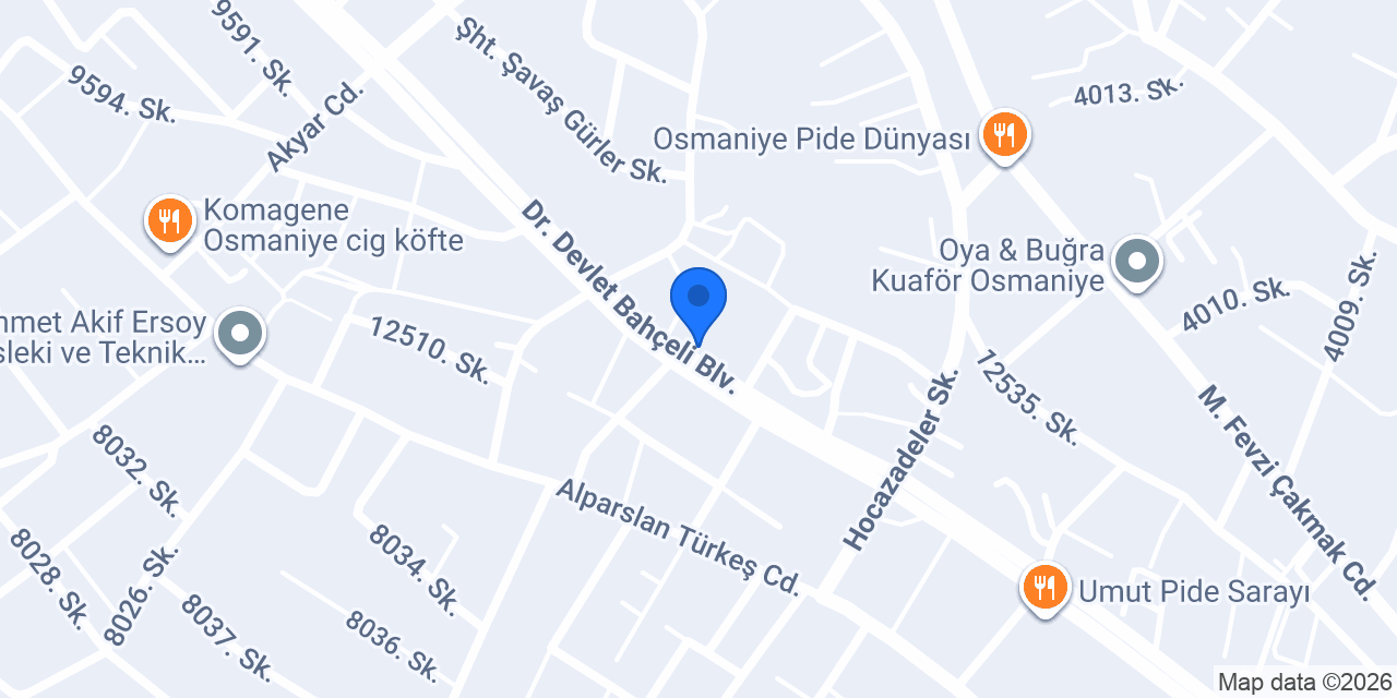 NECMETTİN KARATAŞ YAPI konumu