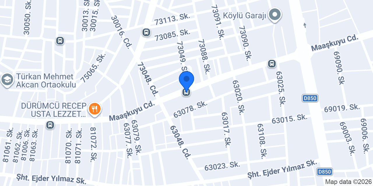 Salkım Mobilya konumu