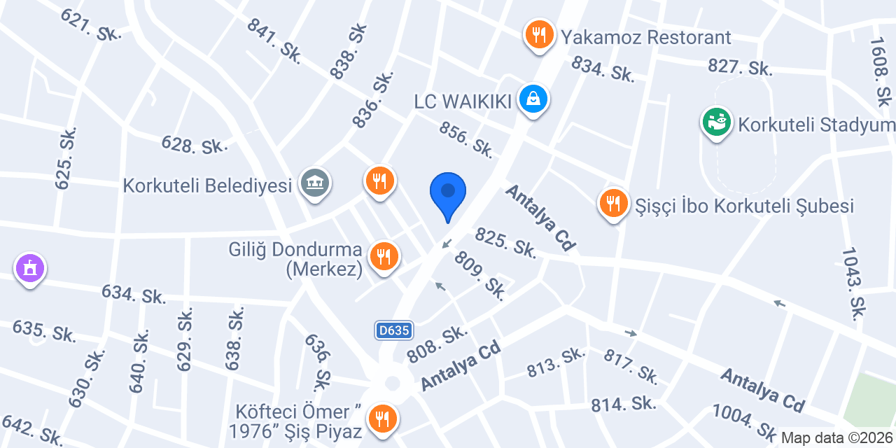 KAMER SANAT EVİ konumu