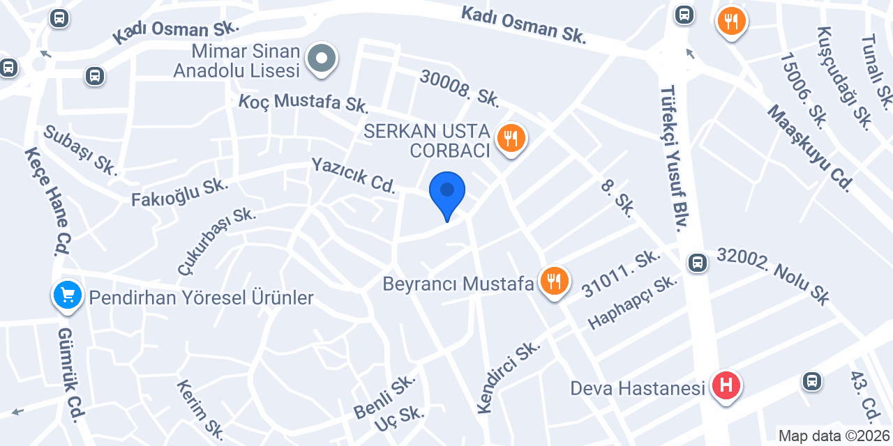 bayoğlu kasap konumu