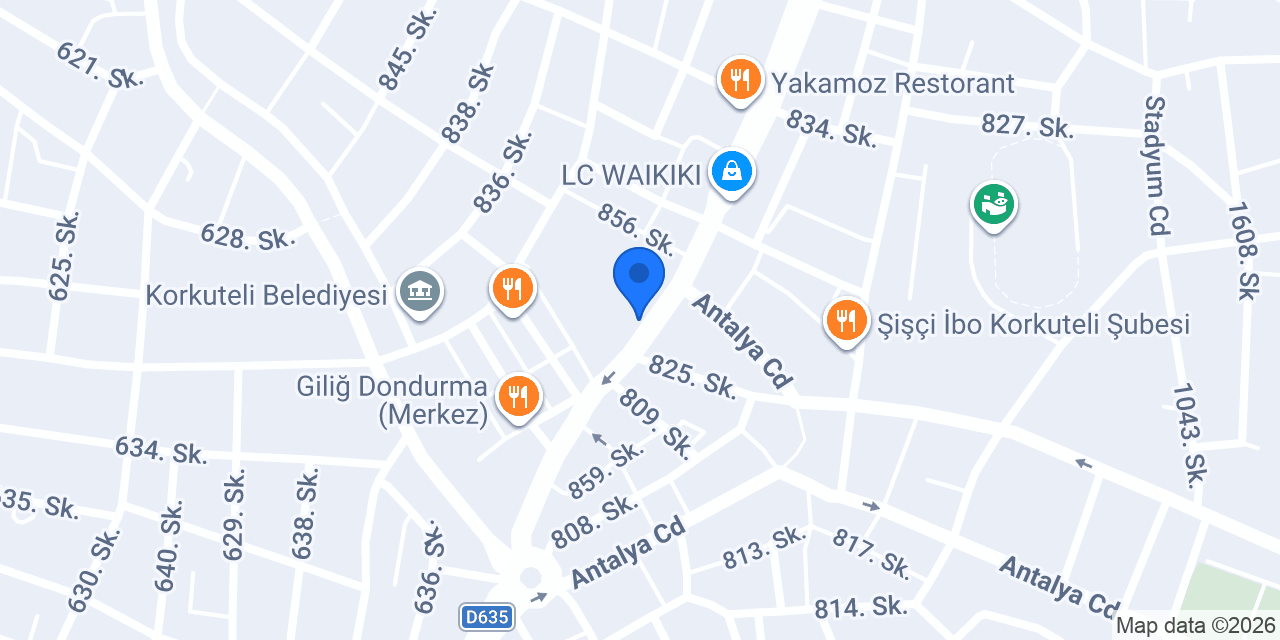 B&B MASAJ konumu