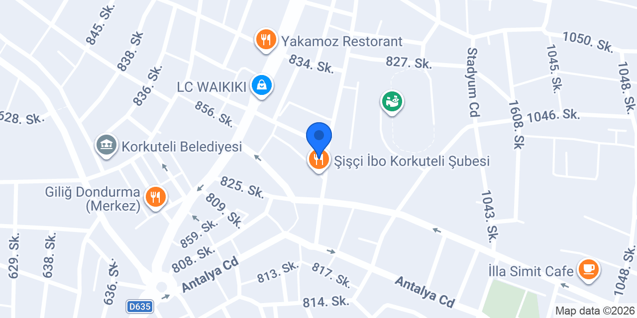 Alpha Chicken House Döner konumu
