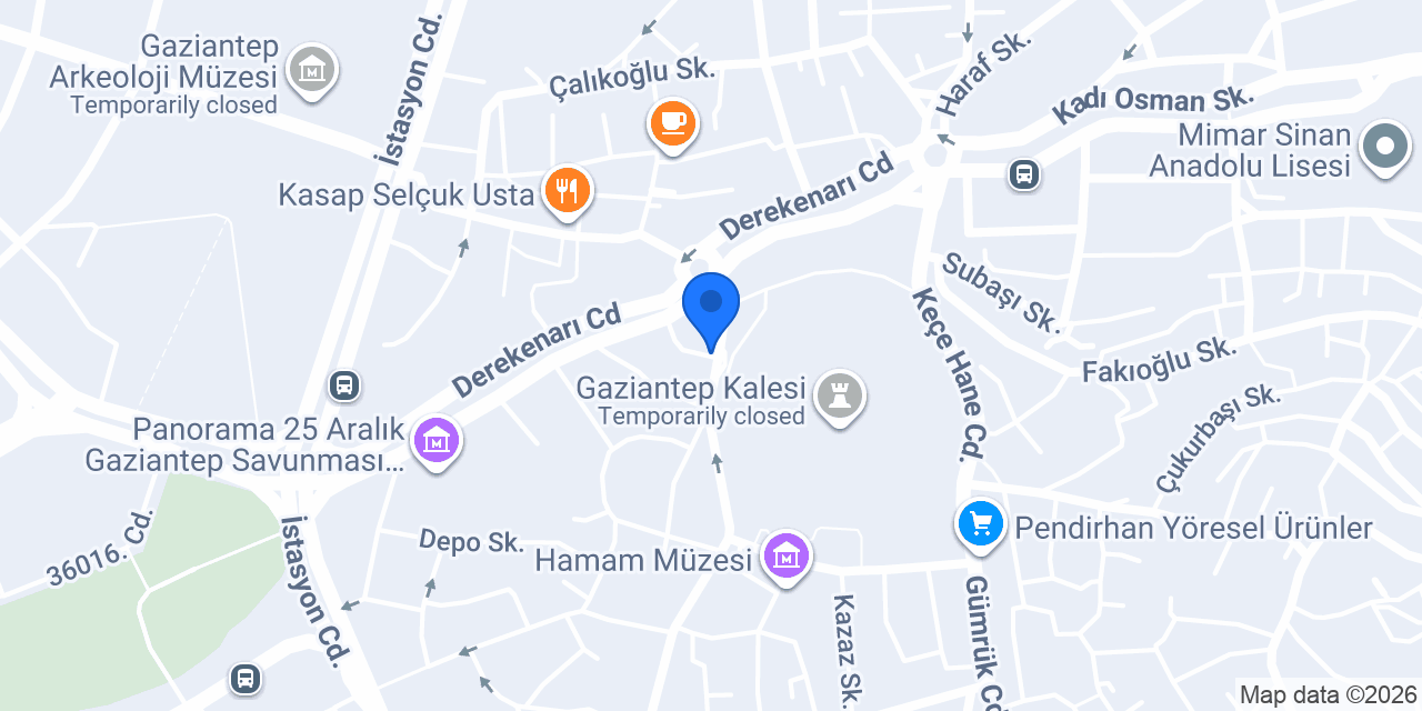 kale evi restaurant konumu