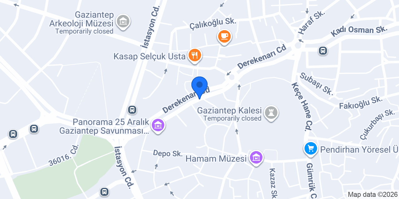 Mekik Baklavaları konumu
