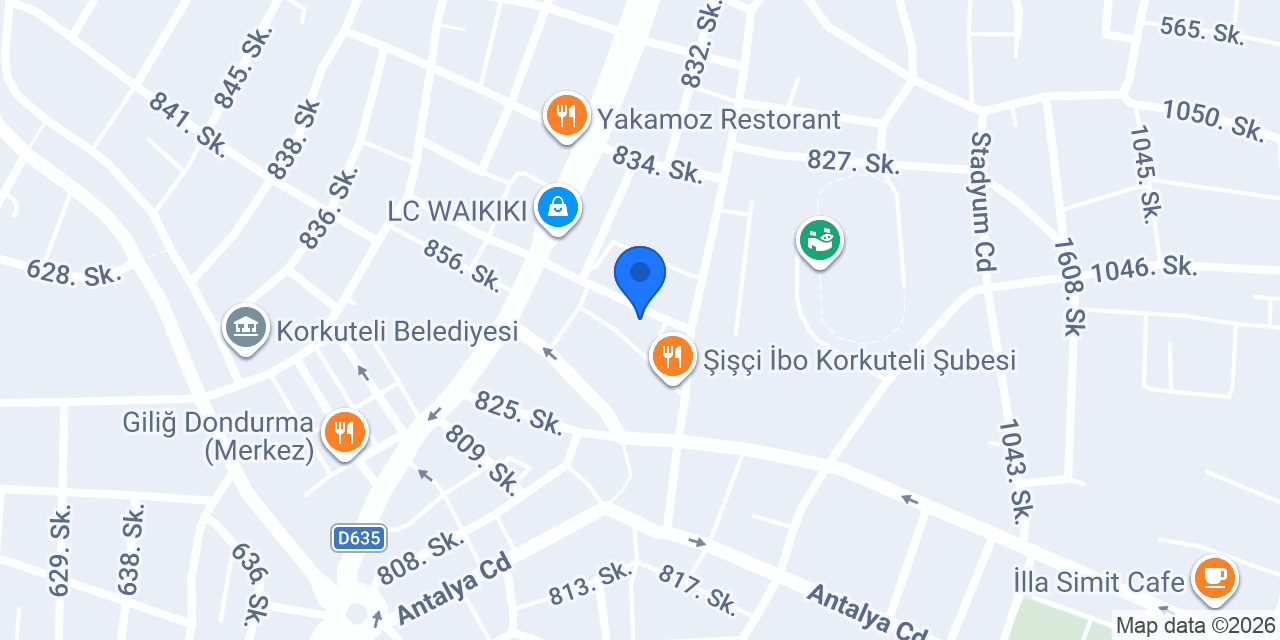 Kolaklar Yapı Malzemeleri konumu