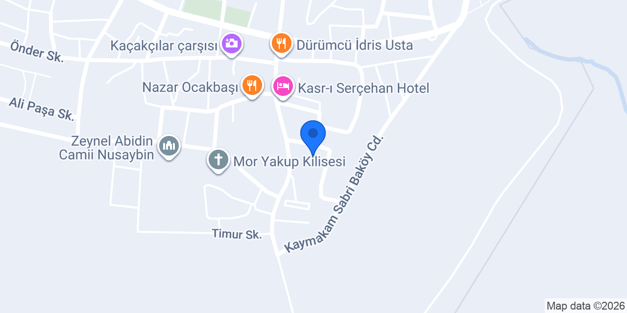 Nusaybin Belediyesi konumu