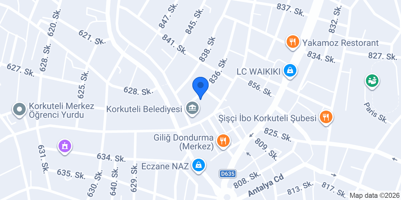 Gümüş han Hotel konumu