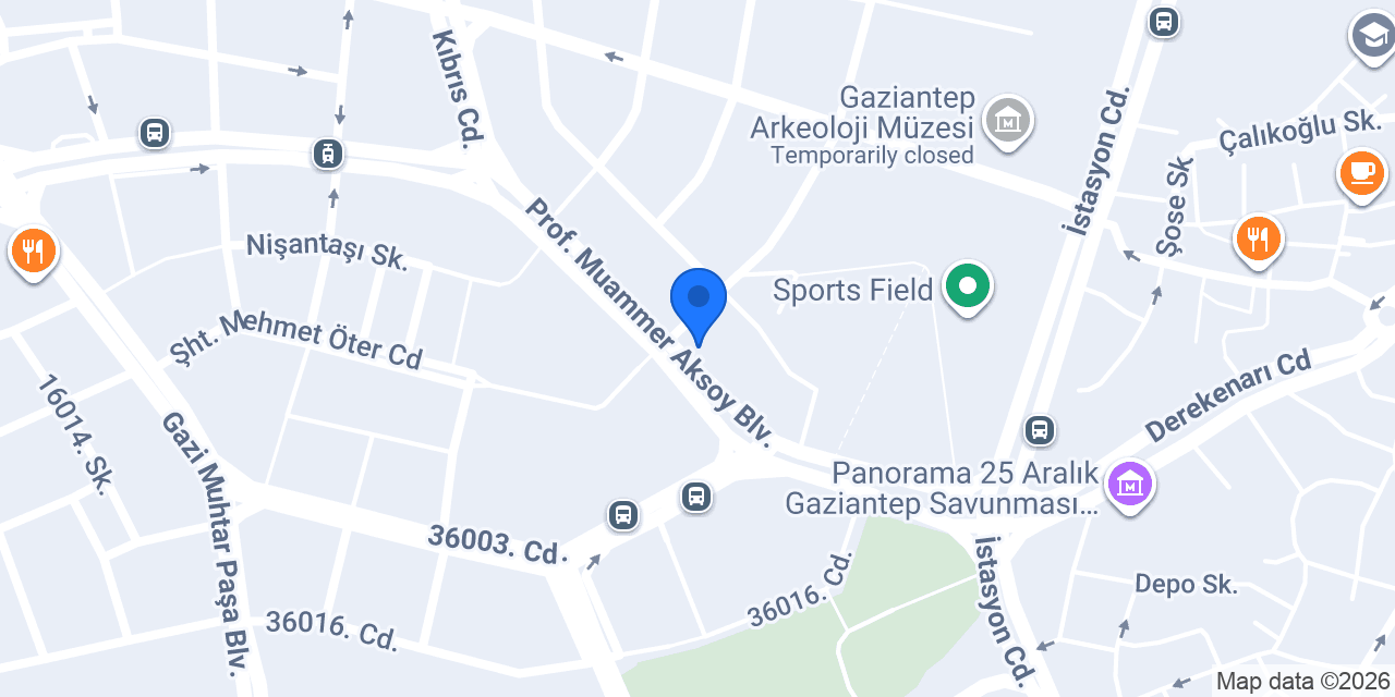 GAZİ ET konumu