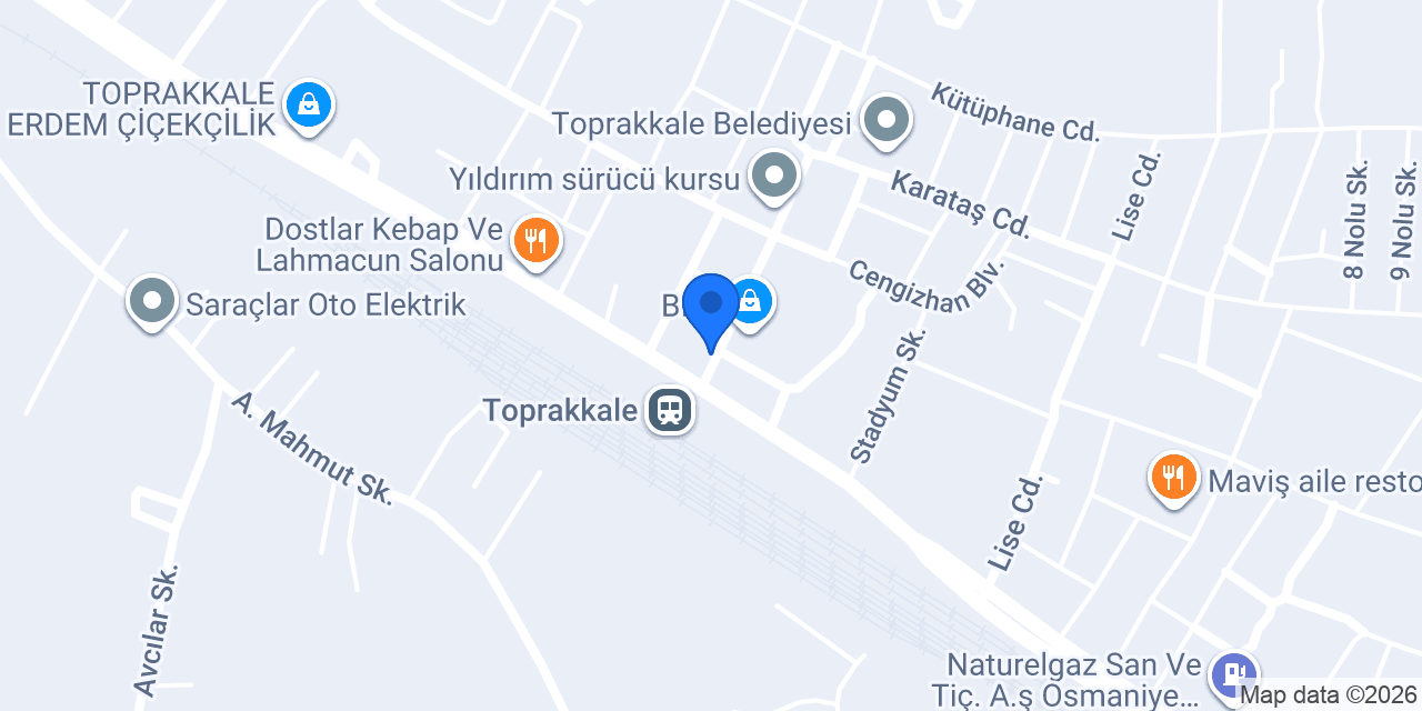 Tadım Döner konumu