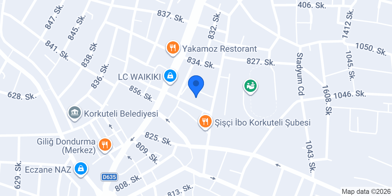 Korkuteli Anahtarcı Emre (ÇİLİNGİR) konumu