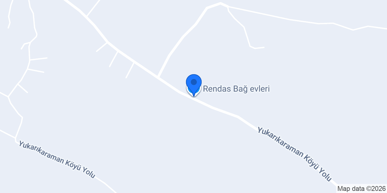 Rendas Bağ evleri konumu