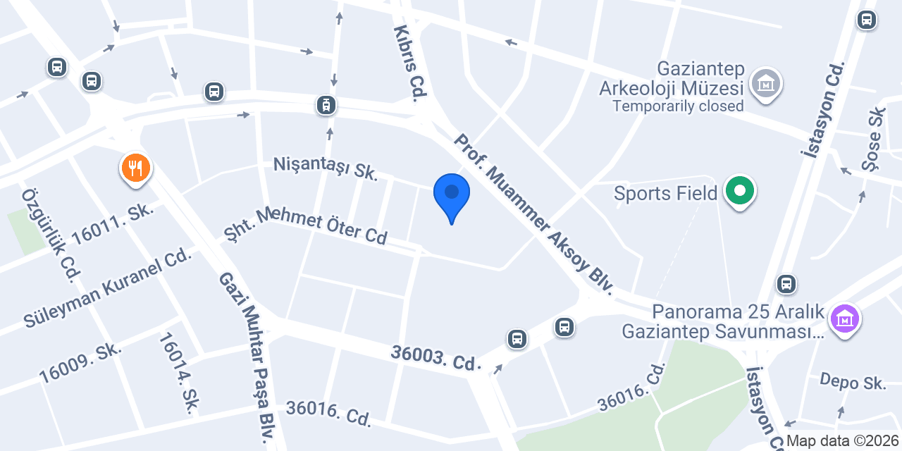 Kozanli Vergi Dairesi konumu