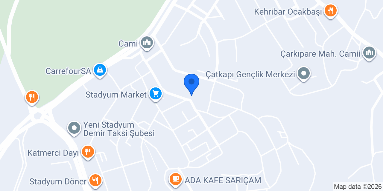 Eylül kebap ve pide salonu konumu