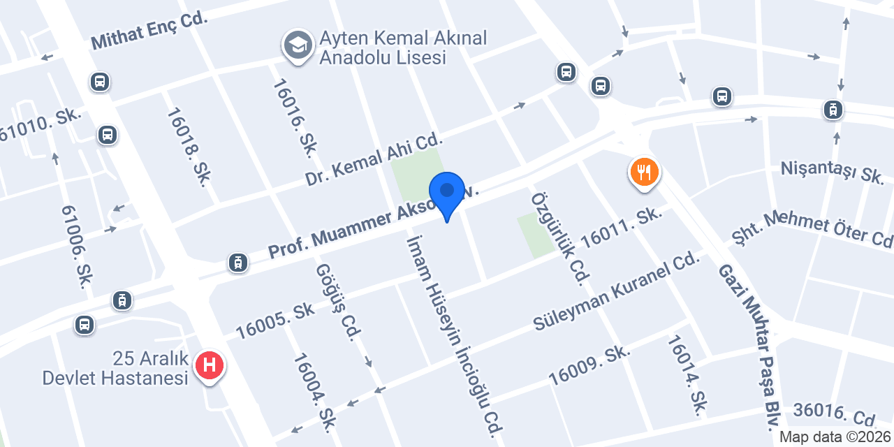 Galeri Evin konumu